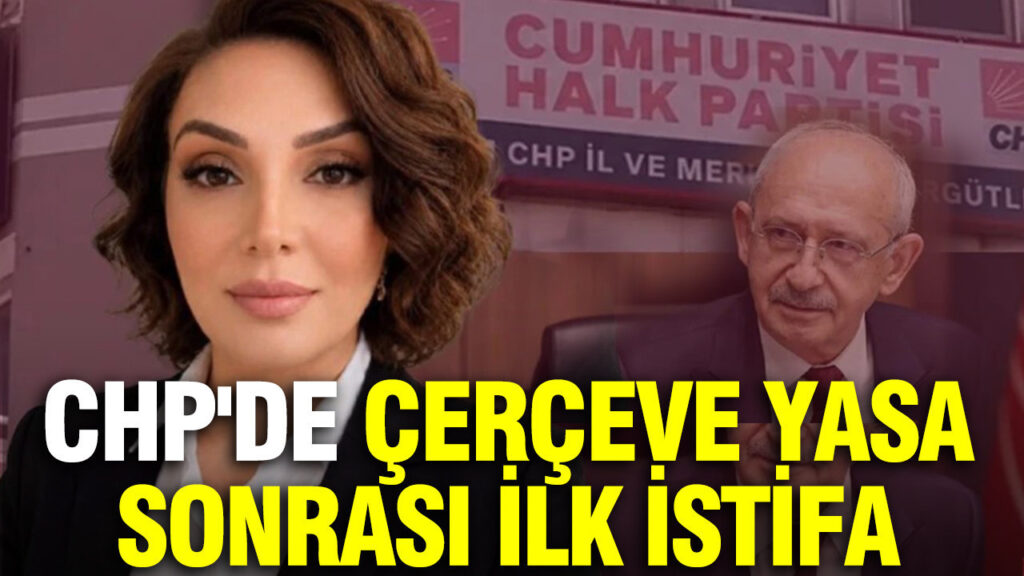 CHP’de Çerçeve Yasa sonrası ilk istifa: 4 gün önce göreve gelmişti