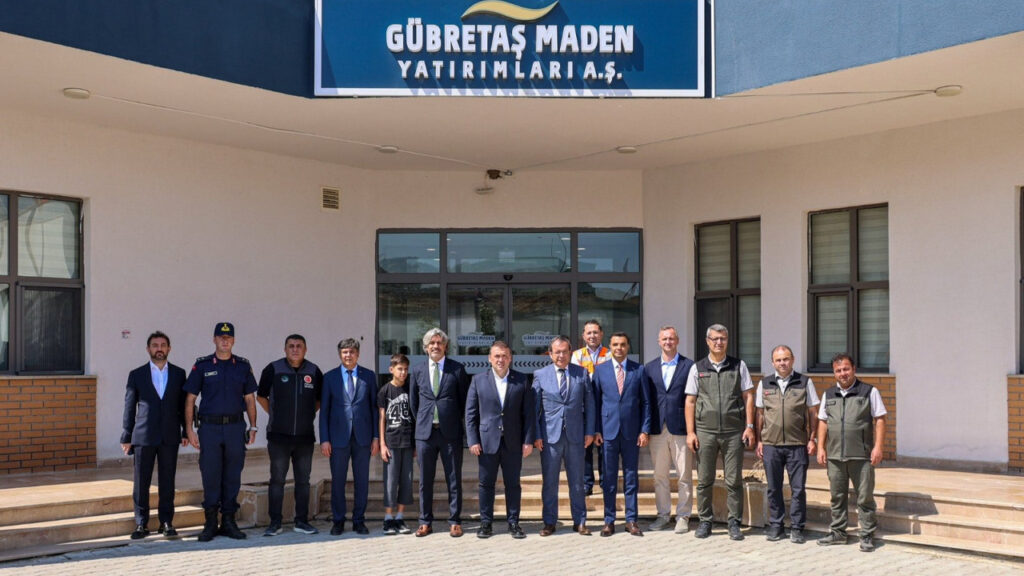 Vali Sözer, Gübretaş’ın Söğüt’teki maden işletmesini ziyaret etti