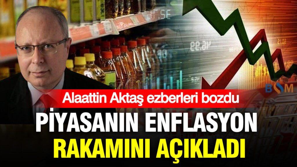 Alaattin Aktaş piyasanın enflasyon rakamını açıkladı