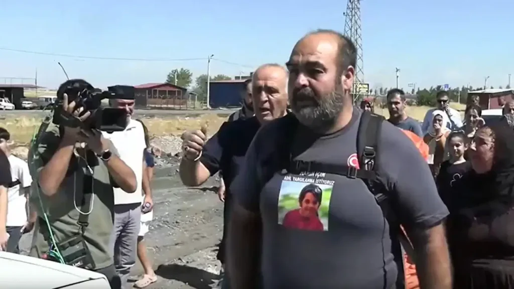 Narin Güran’ın babası Diyarbakır’dan Cumhurbaşkanlığına yürüyüş başlattı: ‘Kızımın hakkı yerdedir!’